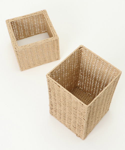 LBC（エルビーシー）の「【ZOZO限定】ペーパーダストＢＯＸ（ダストボックス・レディース・ホワイト/ダークブラウン/ベージュ/ネイビー/グレー・FREE）」の9枚目の写真