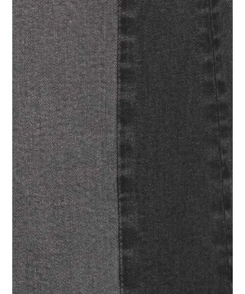 EVRIS（エヴリス）の「SHADING RETOUCHフレアデニムパンツ（デニムパンツ・レディース・インディゴブルー/ブラック・MEDIUM/SMALL）」の6枚目の写真