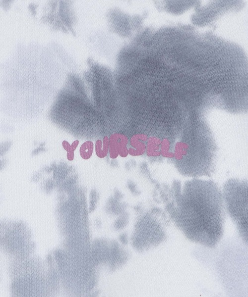 WEGO(ウィゴー)の「WEGO/タイダイバックロゴパーカー(スウェット・レディース・ブラック/パープル・FREE)」の11枚目の写真