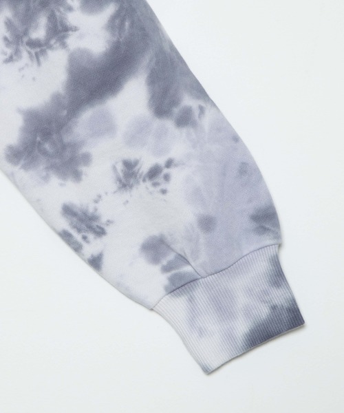 WEGO(ウィゴー)の「WEGO/タイダイバックロゴパーカー(スウェット・レディース・ブラック/パープル・FREE)」の12枚目の写真