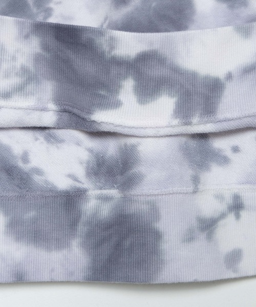 WEGO(ウィゴー)の「WEGO/タイダイバックロゴパーカー(スウェット・レディース・ブラック/パープル・FREE)」の3枚目の写真