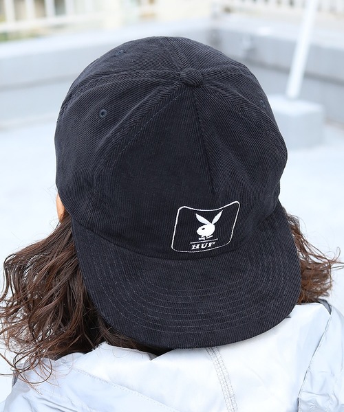 HUF（ハフ）の「HUF/ハフ×PLAYBOY/プレイボーイ PB CORDUROY 5 PANEL 