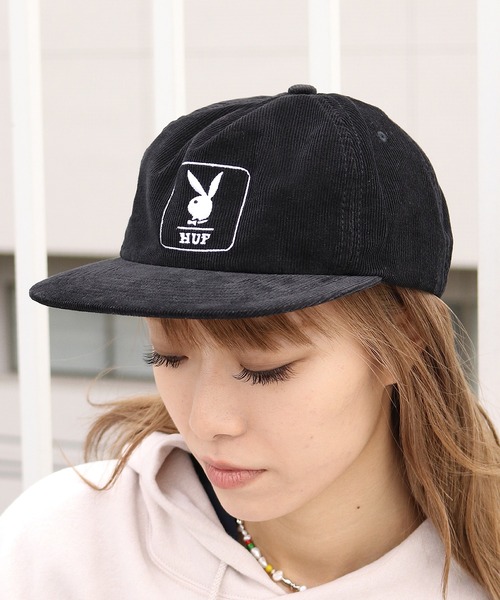 HUF（ハフ）の「HUF/ハフ×PLAYBOY/プレイボーイ PB CORDUROY 5 PANEL 