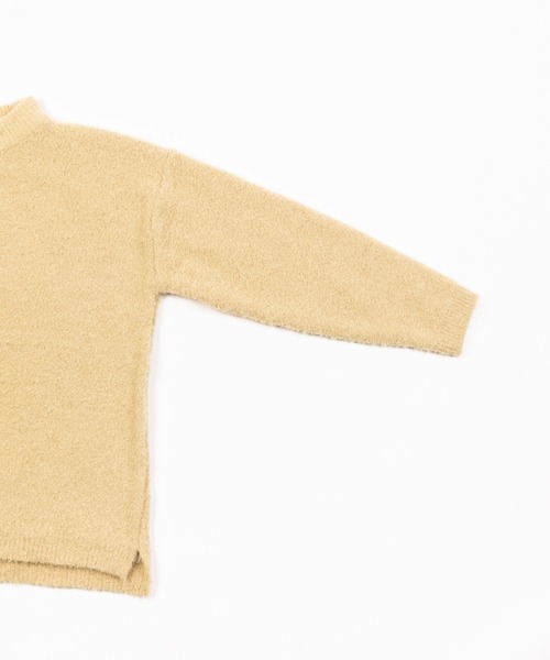 Ressaca（レサーカ）の「ビッグシルエット モックネック エコニットセーター（ニット/セーター・メンズ・ホワイト/ブラック/ベージュ/カーキ/テラコッタ・M/L）」の16枚目の写真