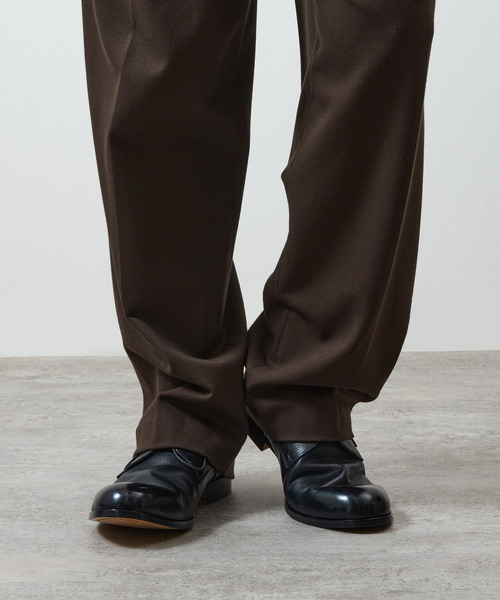 PADRONE（パドローネ）の「PADRONE パドローネ / DERBY PLAIN TOE SHOES [JACK] ダービープレーントゥレザーシューズ / PU7358-2001（ドレスシューズ・メンズ・アッシュグレー/ブラック/ダークブラウン/ベージュ/キャメル・40/39/41/42/43）」の17枚目の写真