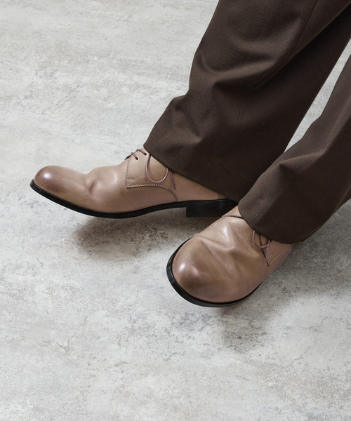 PADRONE パドローネ / DERBY PLAIN TOE SHOES [JACK] ダービープレーン