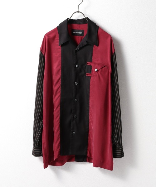 YUKI HASHIMOTO 21ss BACK ZIPPED SHIRTS