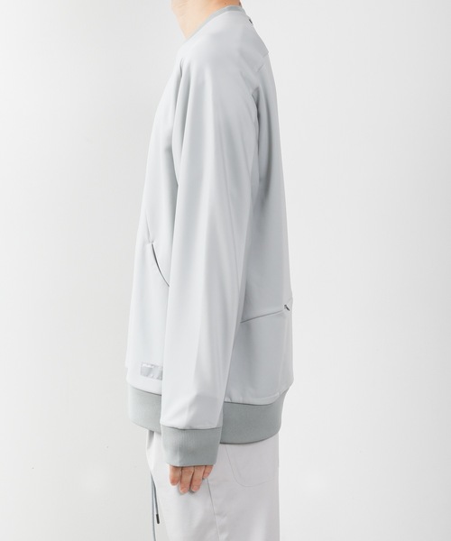 ATTACHMENT(アタッチメント)の「PE JERSEY TECHNICAL SWEAT SHIRT(スウェット・メンズ・ライトグレー/ブラック・2/3/1)」の4枚目の写真