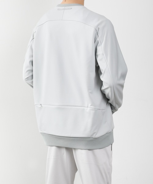 ATTACHMENT(アタッチメント)の「PE JERSEY TECHNICAL SWEAT SHIRT(スウェット・メンズ・ライトグレー/ブラック・2/3/1)」の5枚目の写真