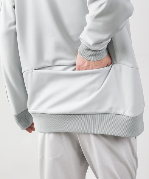 ATTACHMENT(アタッチメント)の「PE JERSEY TECHNICAL SWEAT SHIRT(スウェット・メンズ・ライトグレー/ブラック・2/3/1)」の9枚目の写真