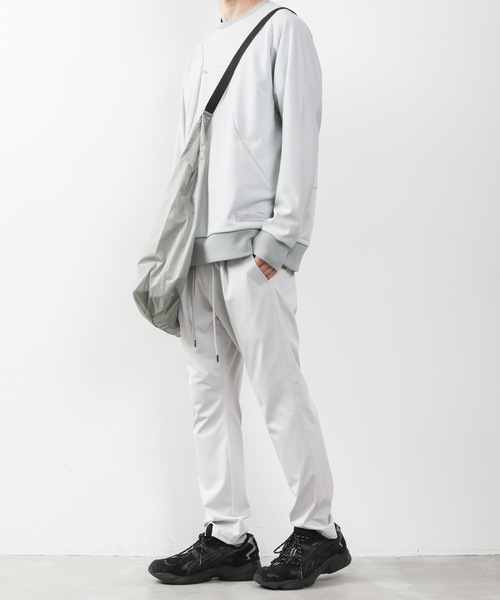 ATTACHMENT(アタッチメント)の「PE JERSEY TECHNICAL SWEAT SHIRT(スウェット・メンズ・ライトグレー/ブラック・2/3/1)」の10枚目の写真