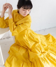ワンピース イエロー 黄色系 ティアード ファッション通販 Zozotown