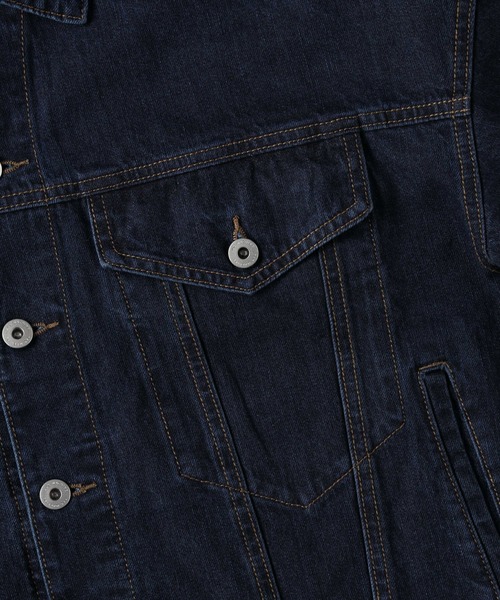 RAG MACHINE(ラグマシーン)の「【RAG MACHINE】ゆったりBIGGジャン(デニムジャケット・レディース・ノンウォッシュ・L)」の12枚目の写真