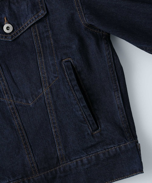 RAG MACHINE(ラグマシーン)の「【RAG MACHINE】ゆったりBIGGジャン(デニムジャケット・レディース・ノンウォッシュ・L)」の13枚目の写真