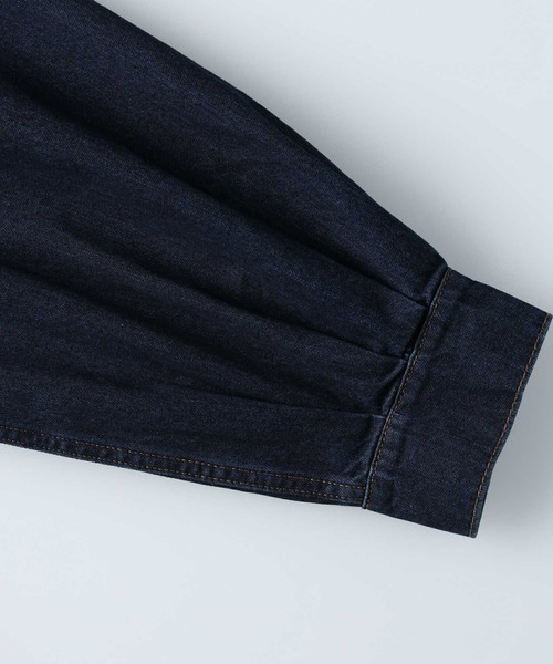 RAG MACHINE(ラグマシーン)の「【RAG MACHINE】ゆったりBIGGジャン(デニムジャケット・レディース・ノンウォッシュ・L)」の14枚目の写真