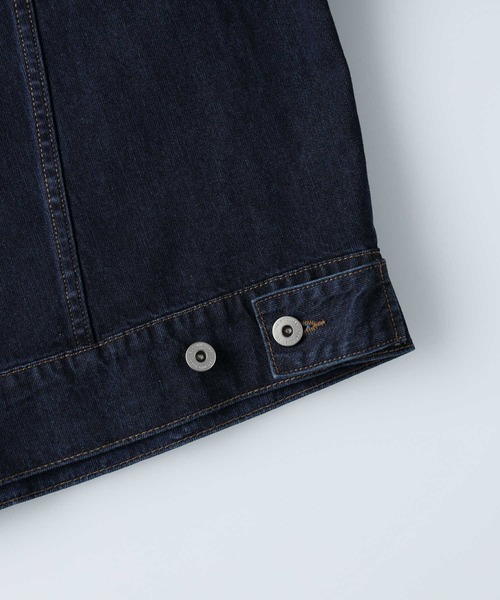 RAG MACHINE(ラグマシーン)の「【RAG MACHINE】ゆったりBIGGジャン(デニムジャケット・レディース・ノンウォッシュ・L)」の16枚目の写真