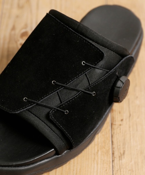 超美品✨ プレイグラウンド フリーロック シューズ サンダル J1958 PG（ピージー）の「PG ピージー / FREE LOCK COW SUEDE DAD SHOES