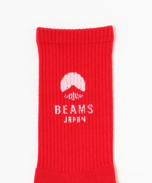 BEAMS JAPAN(ビームス ジャパン)の「BEAMS JAPAN / 別注 通学快足 2(ソックス/靴下・メンズ・ホワイト/ホワイト系その他2/レッド/ネイビー・21cm~23cm/23cm~25cm/25cm~27cm)」の12枚目の写真