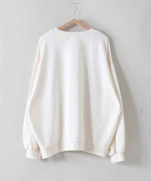 cepo(セポ)の「ボーダーボリューム クルーネックカットソー(Tシャツ/カットソー・レディース・オフホワイト/イエロー系その他/ブラック系その他/チャコールグレー・M)」の18枚目の写真