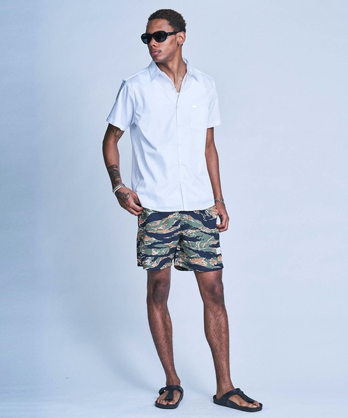 CRIMIE（クライミー）の「TOWN & SWIM TIGER CAMO SHORTS