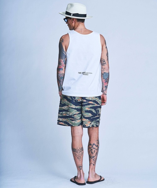 CRIMIE（クライミー）の「TOWN & SWIM TIGER CAMO SHORTS