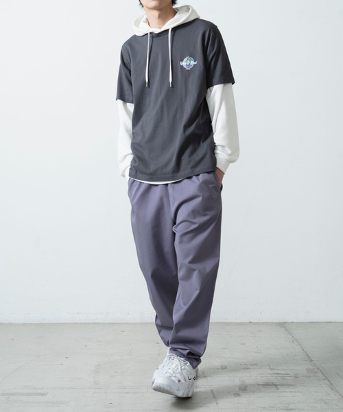 WEGO（ウィゴー）の「WEGO/サークルベア半袖刺繍Tシャツ（Tシャツ/カットソー・メンズ・ダークグリーン/スミクロ/レッド/ホワイト・LARGE/SMALL/MEDIUM/X-LARGE）」の19枚目の写真