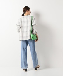 IENA - IENAイエナ LINEN Tweed ジャケット ノーカラーツイードジャケット IENA（イエナ）の「LINEN Tweed ジャケット◇（ノーカラー