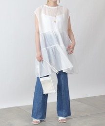 COLONY 2139 | サステナブルシアー2WAYティアードブラウス(シャツ/ブラウス)