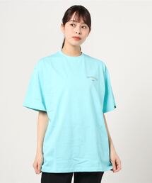 VANS ヴァンズ W Round Logo OTW  S/Stee ショートスリーブ　121R3010200 TURQUOISE