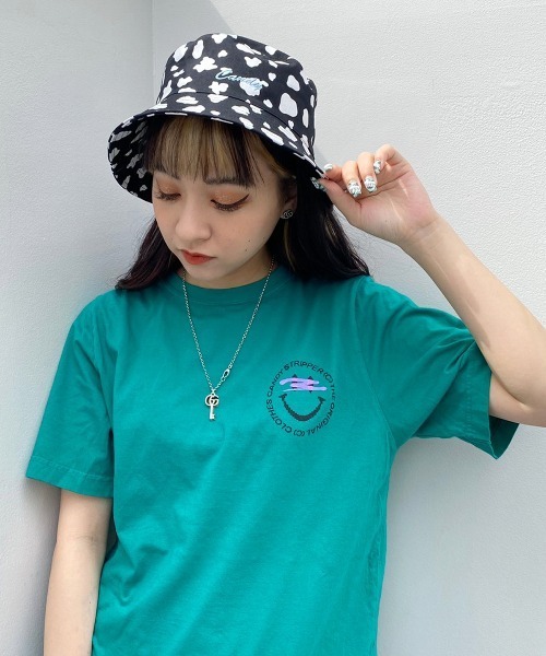 Candy Stripper（キャンディストリッパー）の「STRANGE PLAYGROUND Tシャツ（Tシャツ/カットソー・レディース・グリーン/ブラック/オフホワイト/イエロー・2/4/3）」の4枚目の写真