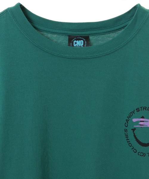 Candy Stripper（キャンディストリッパー）の「STRANGE PLAYGROUND Tシャツ（Tシャツ/カットソー・レディース・グリーン/ブラック/オフホワイト/イエロー・2/4/3）」の6枚目の写真