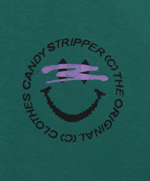 Candy Stripper（キャンディストリッパー）の「STRANGE PLAYGROUND Tシャツ（Tシャツ/カットソー・レディース・グリーン/ブラック/オフホワイト/イエロー・2/4/3）」の8枚目の写真