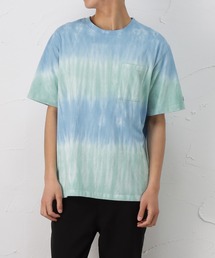 タイダイ染め ポケット付き 半袖Tシャツ