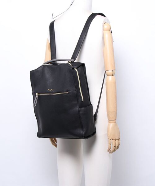 THE MORNING AFTER（ザ モーニング アフター）の「[ Legato Largo / レガートラルゴ ] PC収納リュック（バックパック/リュック・レディース・ライトグレー/キャメル/ブラック/オリーブ・ONE SIZE）」の5枚目の写真