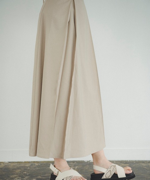 FREE'S MART（フリーズマート）の「バックレースアップマキシジャンパースカート（ジャンパースカート・レディース・ベージュ/カーキ/ブラック・マルチサイズ）」の8枚目の写真