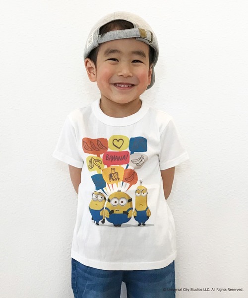 セール オーガニックコットン半袖tee ミニオン Made In Japan Tシャツ カットソー Minions ミニオンズ のファッション通販 Zozotown
