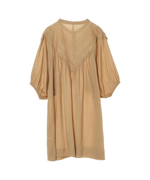 koe（コエ）の「ピンタックレースボリュームチュニック＊（シャツ/ブラウス・レディース・ブルー/オフホワイト/ベージュ・FREE）」の21枚目の写真