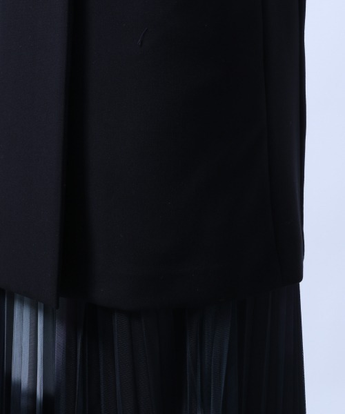 HARE（ハレ）の「ノーカラーロングベスト(HARE)（その他アウター・レディース・ブラック/グリーン・FREE）」の13枚目の写真