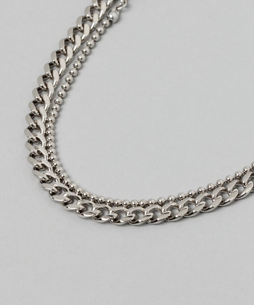 HARE（ハレ）の「コンビチェーンブレス(HARE)（ブレスレット・メンズ・シルバー系その他/シルバー・FREE）」の10枚目の写真