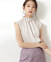 N.（N. Natural Beauty Basic） | 【追加生産】◆ペーパーバックノースリーブブラウス(シャツ/ブラウス)