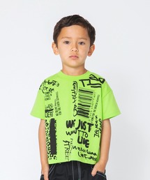 RADCHAP | 【RADCHAPプチプラ】落書きプリント蛍光カラーTシャツ(Tシャツ/カットソー)