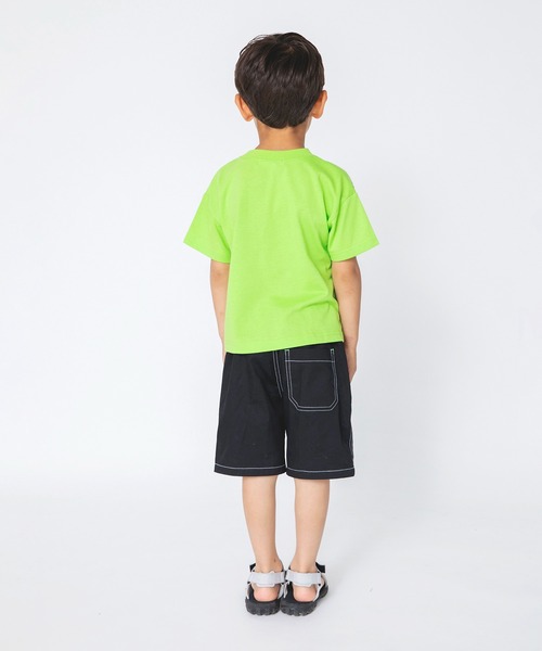 RADCHAP（ラッドチャップ）の「【RADCHAPプチプラ】落書きプリント蛍光カラーTシャツ（Tシャツ/カットソー・キッズ・ライム/オレンジ・130cm/90cm/150cm/100cm/110cm/120cm/140cm）」の12枚目の写真