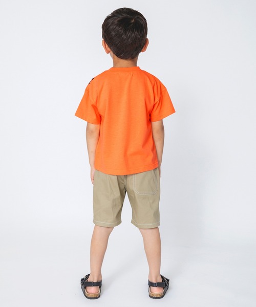 RADCHAP（ラッドチャップ）の「【RADCHAPプチプラ】落書きプリント蛍光カラーTシャツ（Tシャツ/カットソー・キッズ・ライム/オレンジ・130cm/90cm/150cm/100cm/110cm/120cm/140cm）」の7枚目の写真