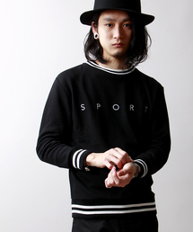 WEGO | WEGO/ラインリブスウェット(スウェット)