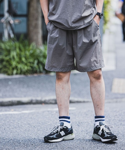 URBAN RESEARCH（アーバンリサーチ）の「AIR NYLON イージーショーツ（その他パンツ・メンズ・ブラック/ベージュ系その他・LARGE/MEDIUM）」の3枚目の写真