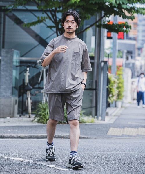 URBAN RESEARCH（アーバンリサーチ）の「AIR NYLON イージーショーツ（その他パンツ・メンズ・ブラック/ベージュ系その他・LARGE/MEDIUM）」の4枚目の写真