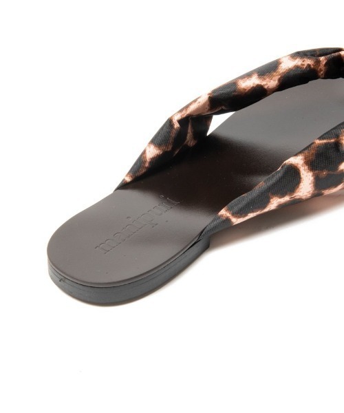 manipuri（マニプリ）の「マニプリ manipuri / トングサンダルグローボ（サンダル・レディース・ライトブルー/ブラウン・38/39/37）」の10枚目の写真