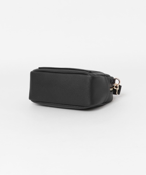 URBAN RESEARCH Sonny Label(アーバンリサーチサニーレーベル)の「2WAYミニスクエアショルダーバッグ(ショルダーバッグ・レディース・チャコールグレー/ブラック/キャメル・ONE)」の5枚目の写真