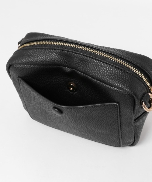 URBAN RESEARCH Sonny Label(アーバンリサーチサニーレーベル)の「2WAYミニスクエアショルダーバッグ(ショルダーバッグ・レディース・チャコールグレー/ブラック/キャメル・ONE)」の4枚目の写真
