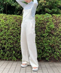 WEGO | WEGO/リネンライクセミフレアサロペット(サロペット/オーバーオール)